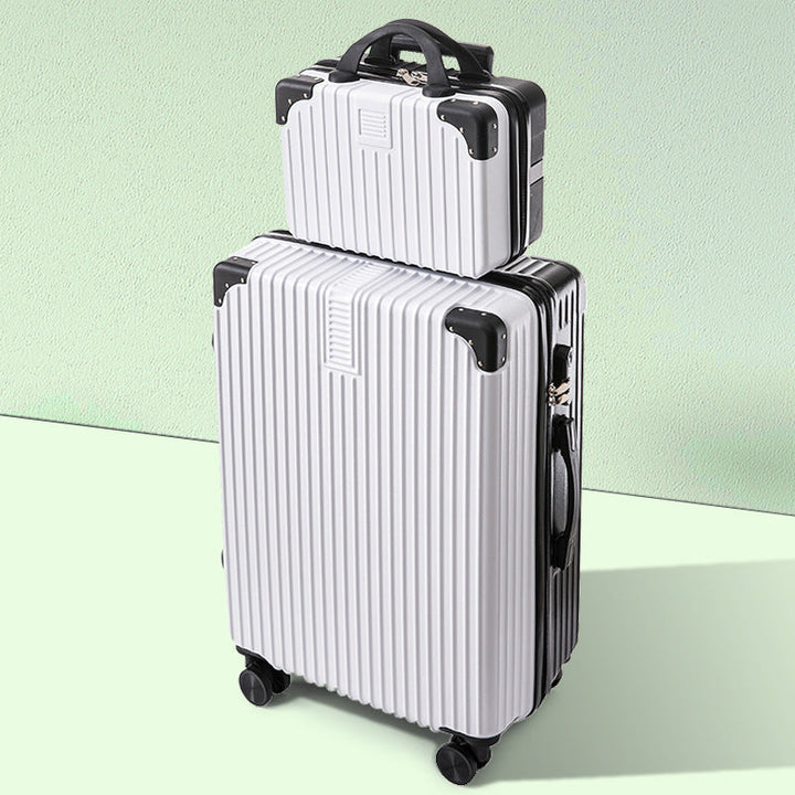 Unisex Ridged Hard-Shell Travel Case Kalsten