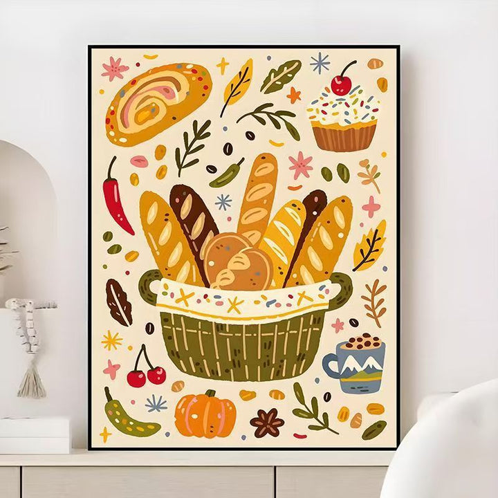 Gourmet Culinary-Themed Wall Art Kalsten