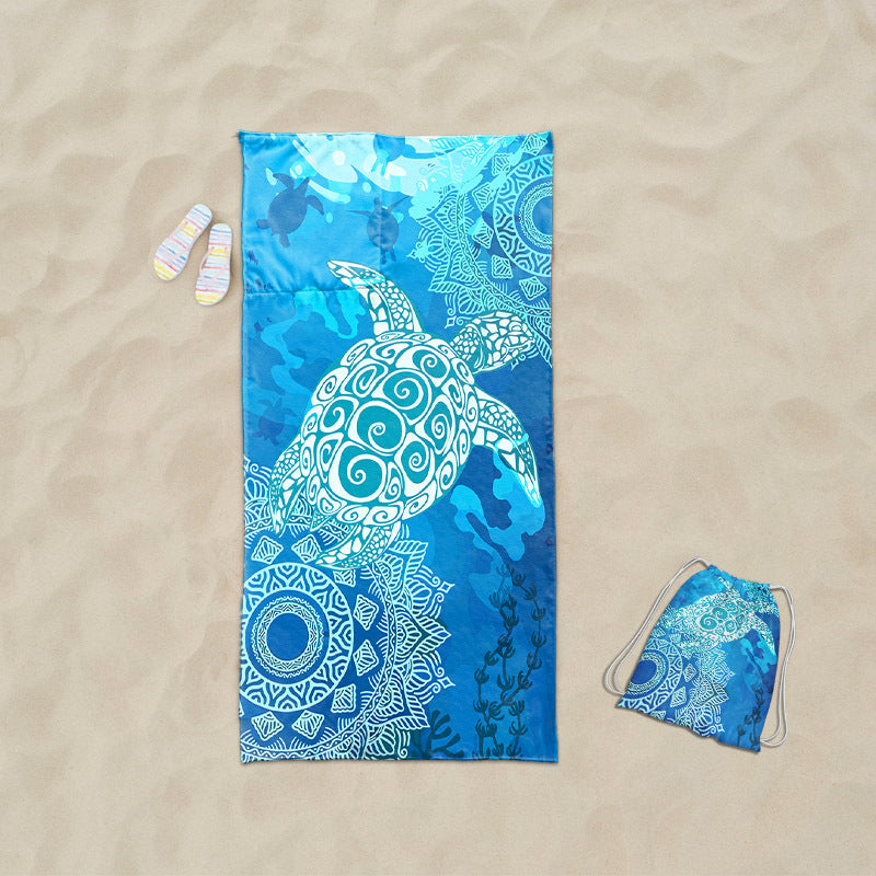 Beach towel with exclusive sea turtle motif Kalsten
