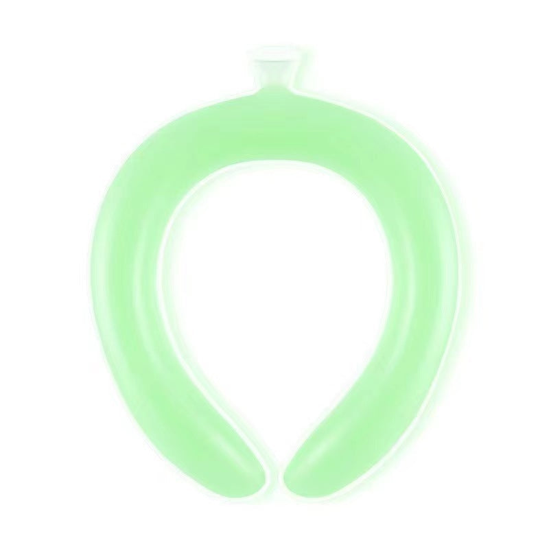 Women's flexible silicone LED neck light for hands-free reading and sports Kalsten