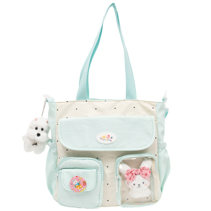 Multi-Pocket Casual Tote Bag Kalsten