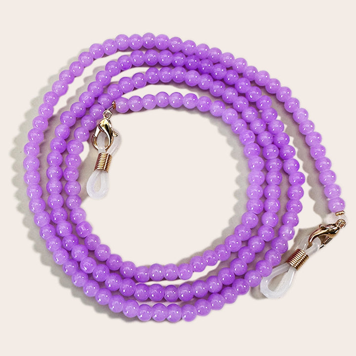 Elegant Beaded Eyewear Retainer Chain Kalsten