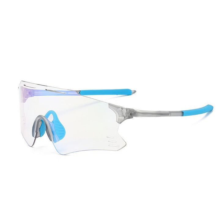 Unisex nan sporty sunglasses with a single-piece visor polarized lenses non-slip nose pad Kalsten