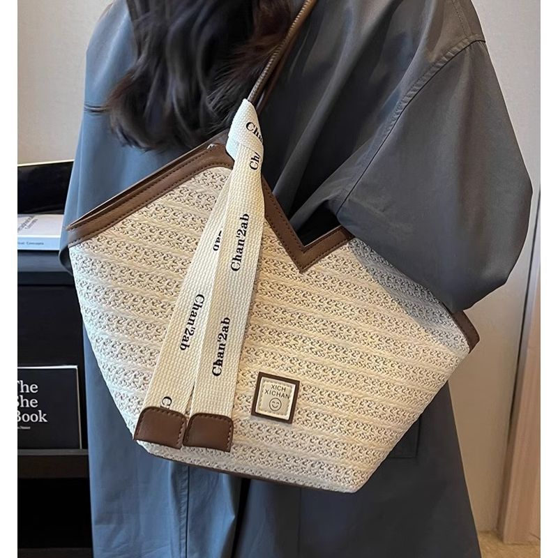 Woven Texture Shoulder Bag Acalora