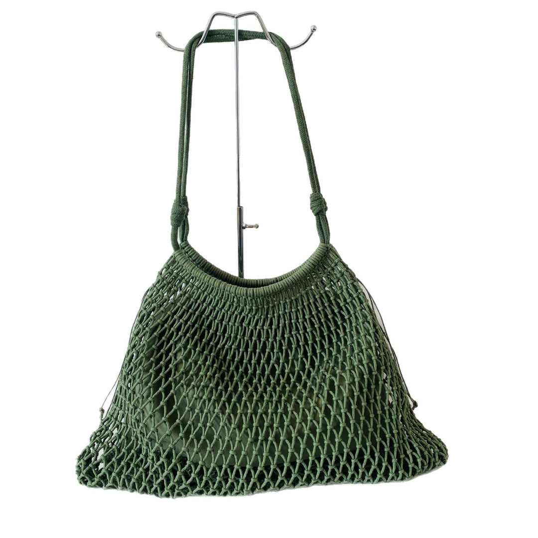 Mesh Beach Tote with Adjustable Drawstring Kalsten