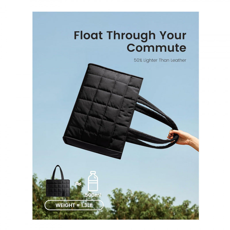 Stylish and Padded Tote Bag with Removable Interior Pocket Kalsten