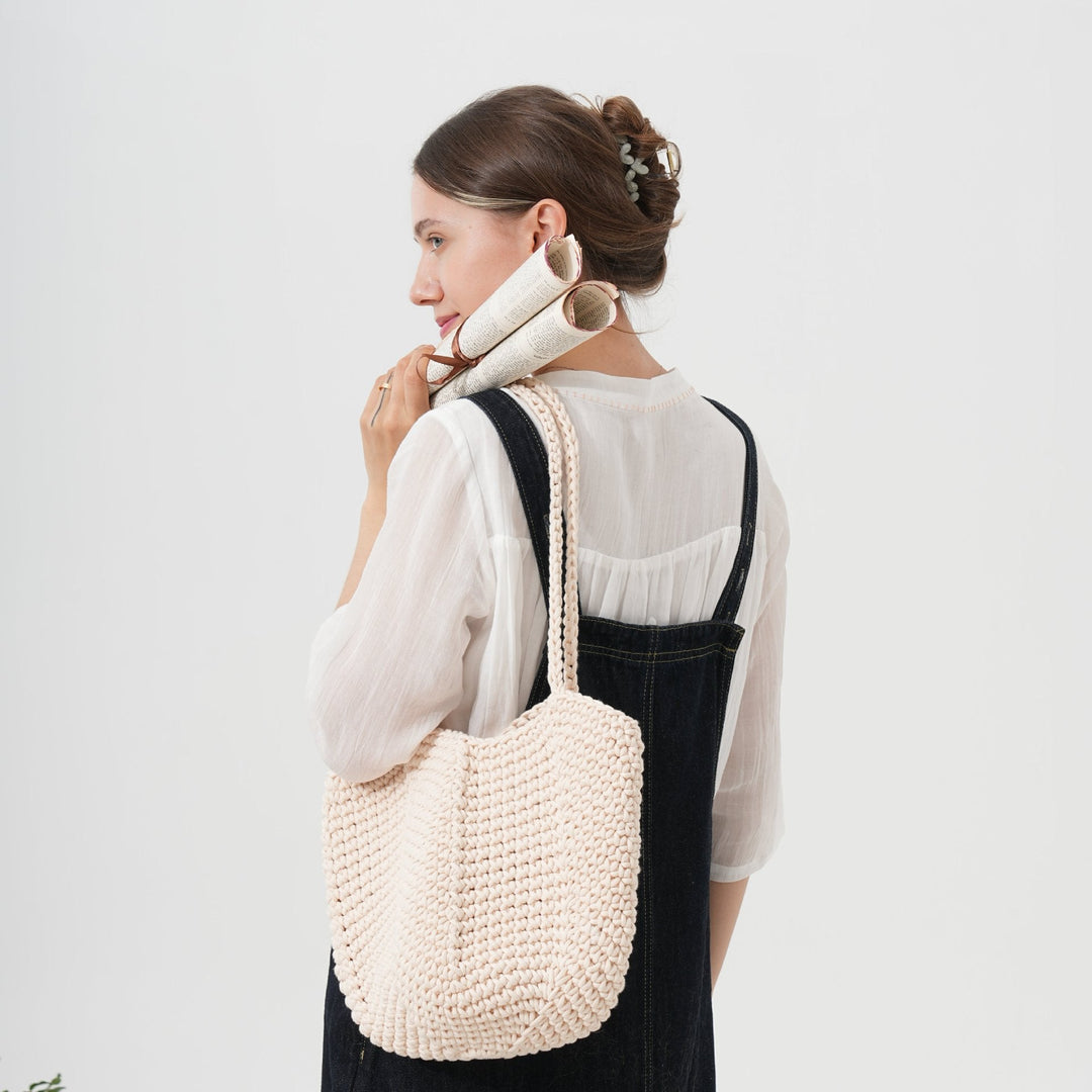 Handmade Tote Bag Made from Organic Material Kalsten
