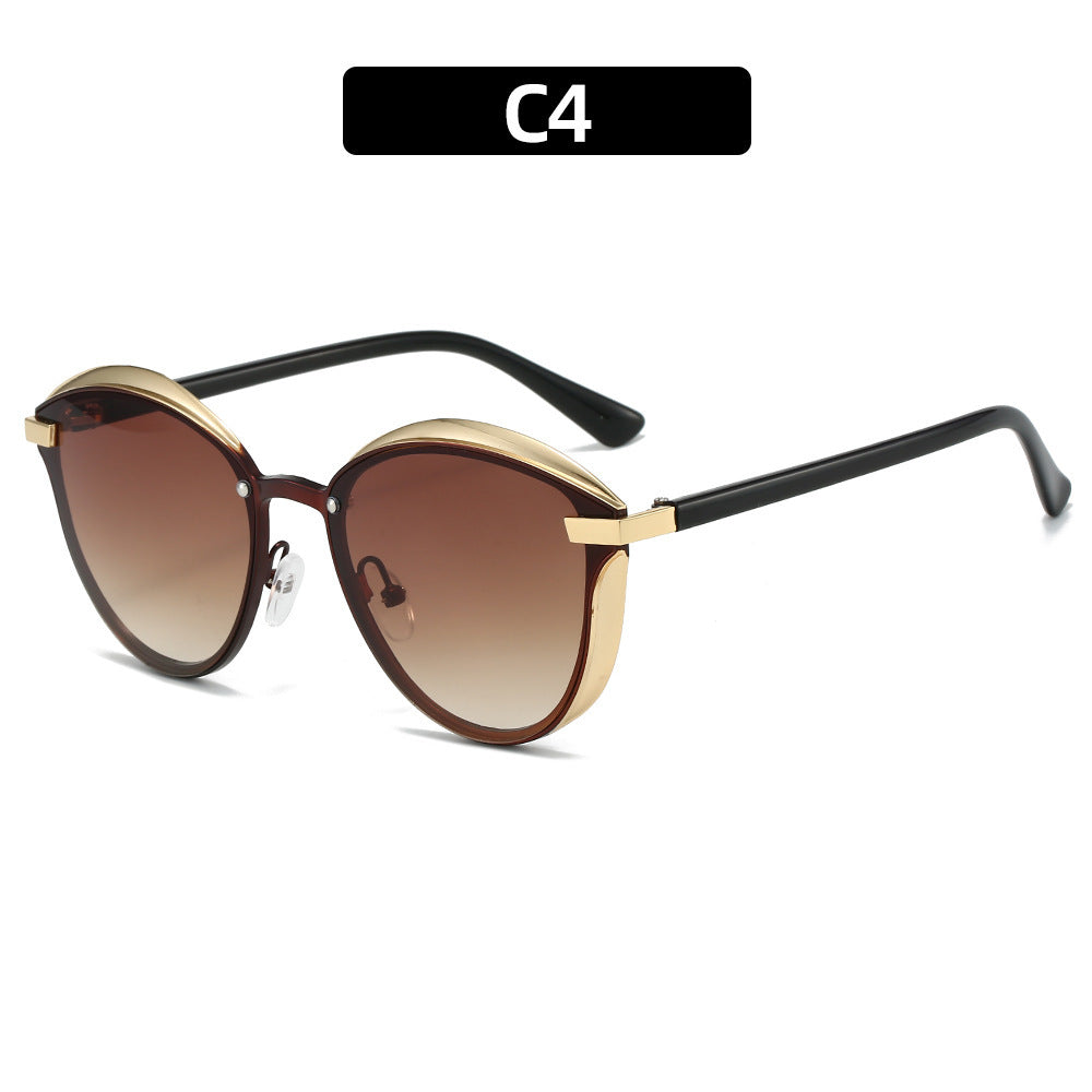 Women's sunglasses with luxurious metal frame and harmonious contour Kalsten