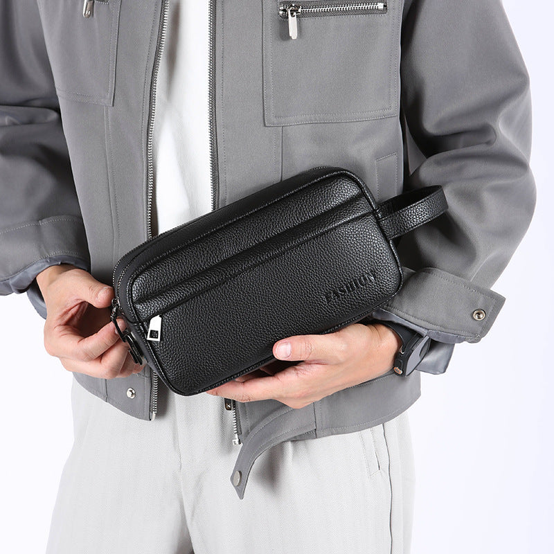 Premium Leather Toiletry Bag Kalsten