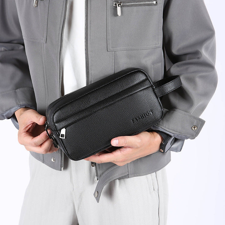 Premium Leather Toiletry Bag Kalsten