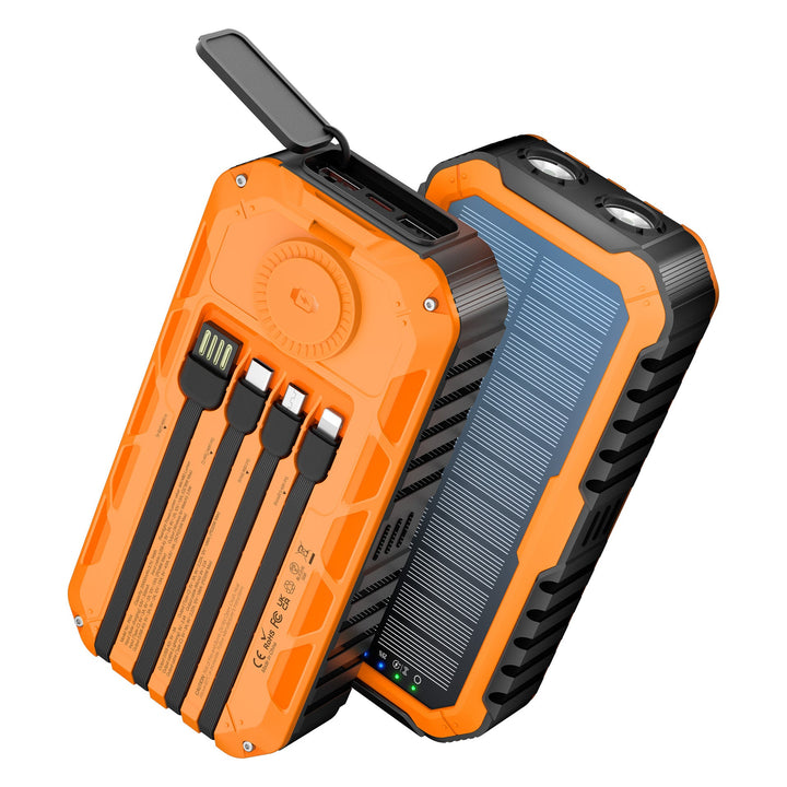 Multifunctional Solar Power Bank with Integrated LED Light Kalsten