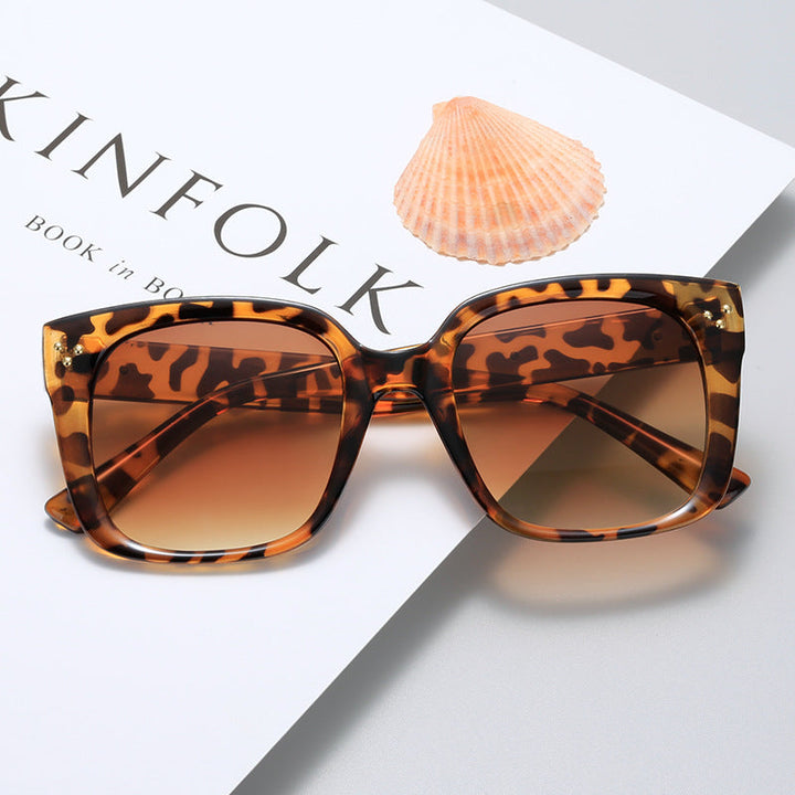 Women's square sunglasses with innovative frame and UV protection Kalsten