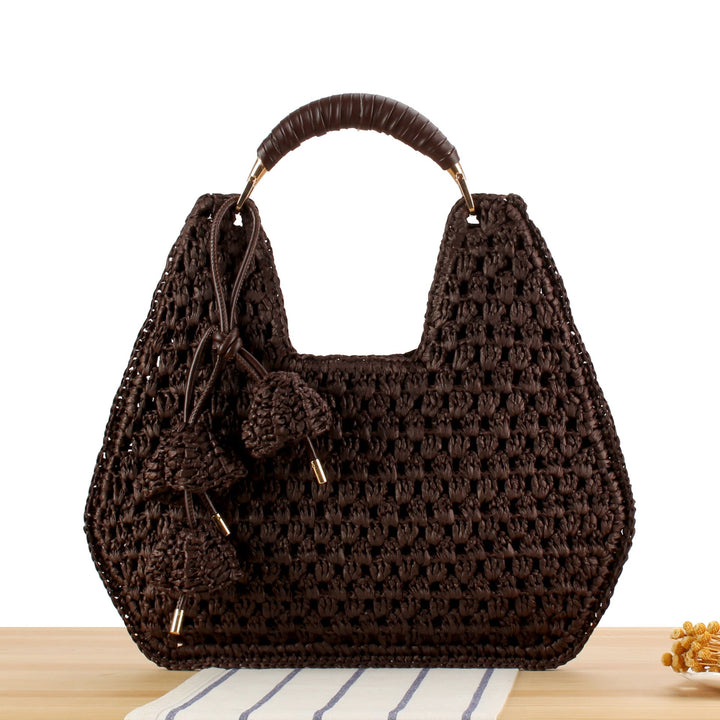 Handmade straw bag Kalsten