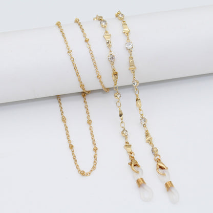 Elegant Crystal Eyewear Chain Acalora