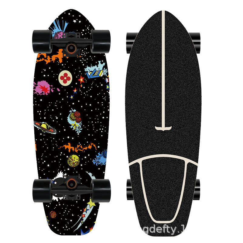 Artistic Lion Design Skateboard Kalsten