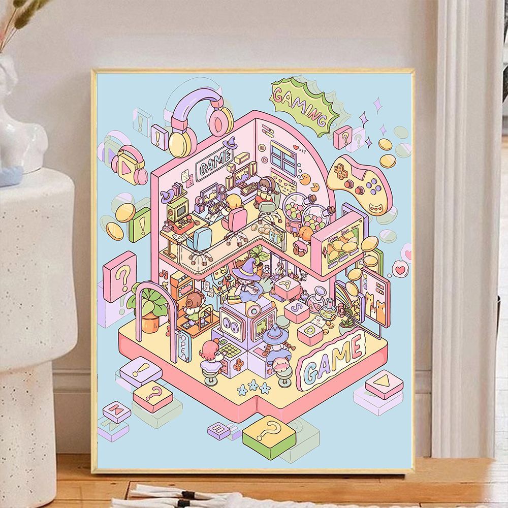 Whimsical Storybook Art Print Kalsten
