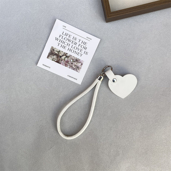 Leather Heart Keychain kalsten