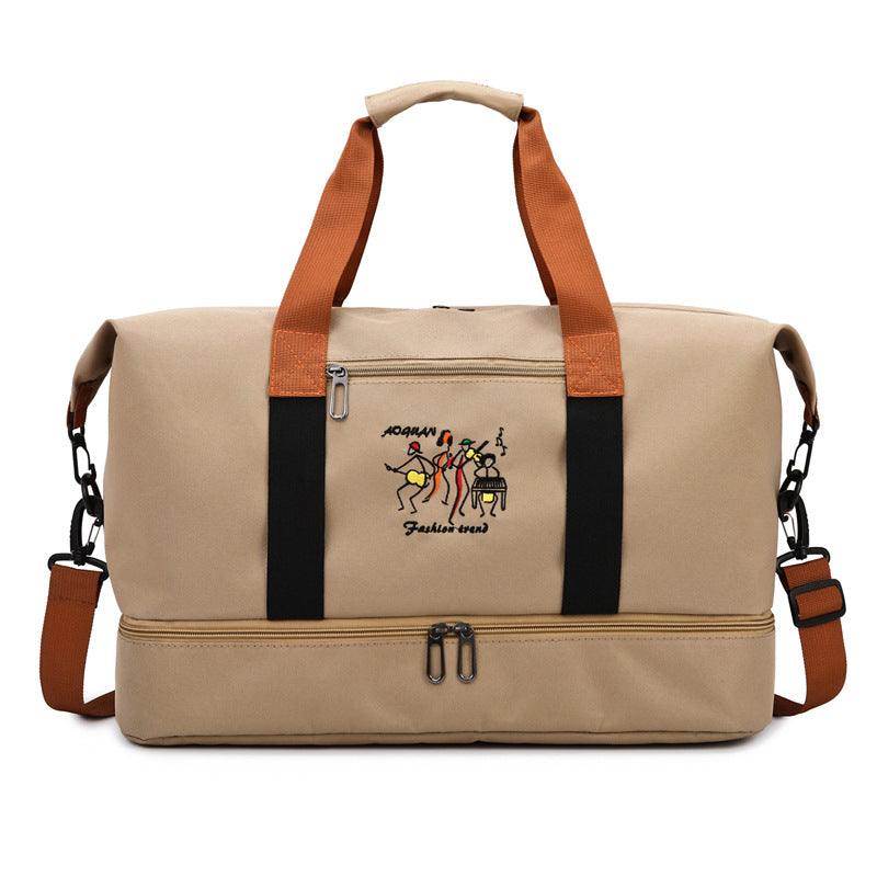 Sporty travel bag with practical compartments Kalsten
