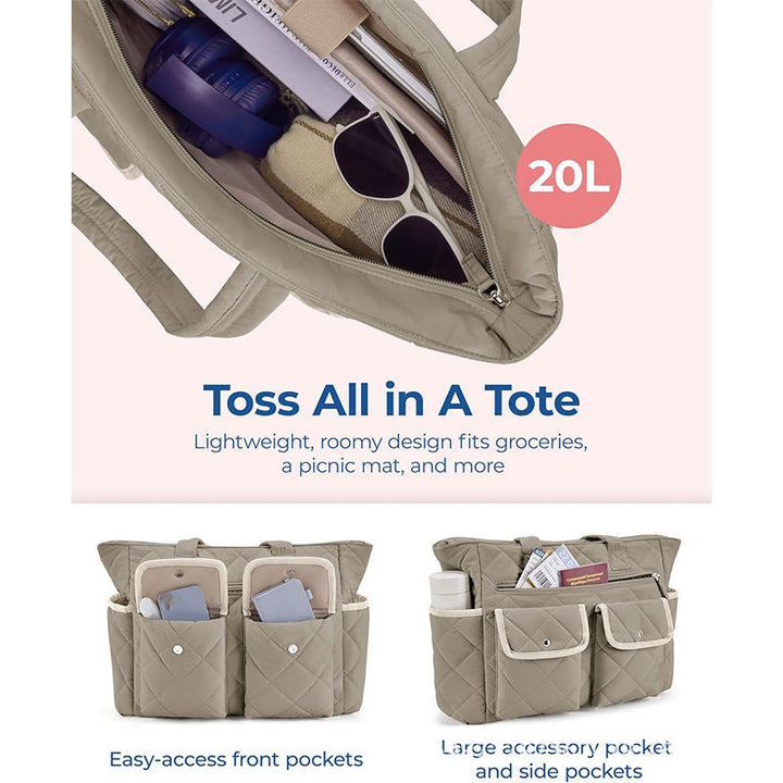 Elegant Handbag with Generous Compartments Kalsten