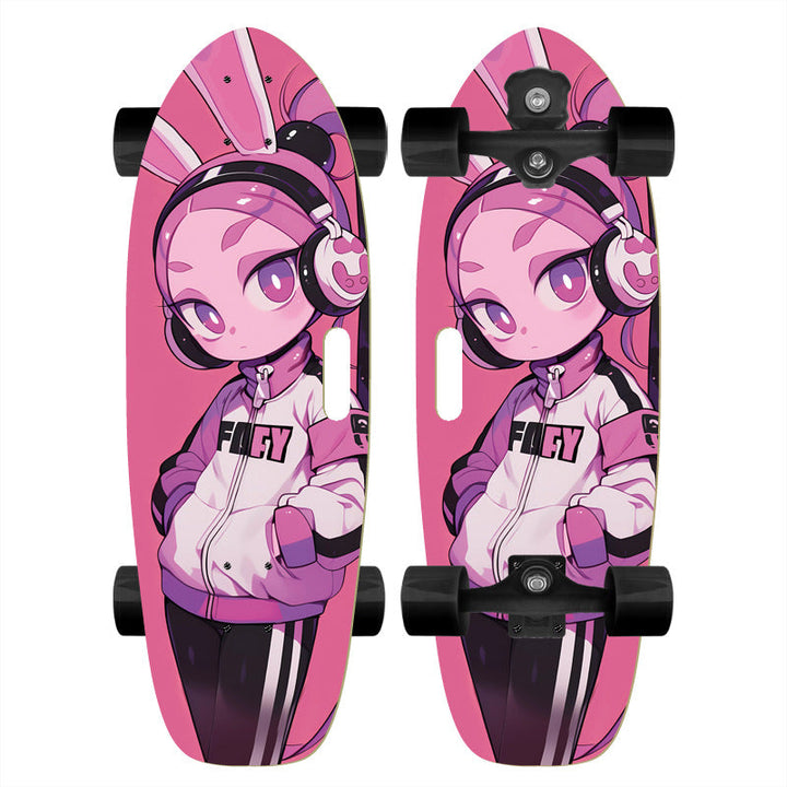 Mini Skateboard Deck with Textured Grip Kalsten