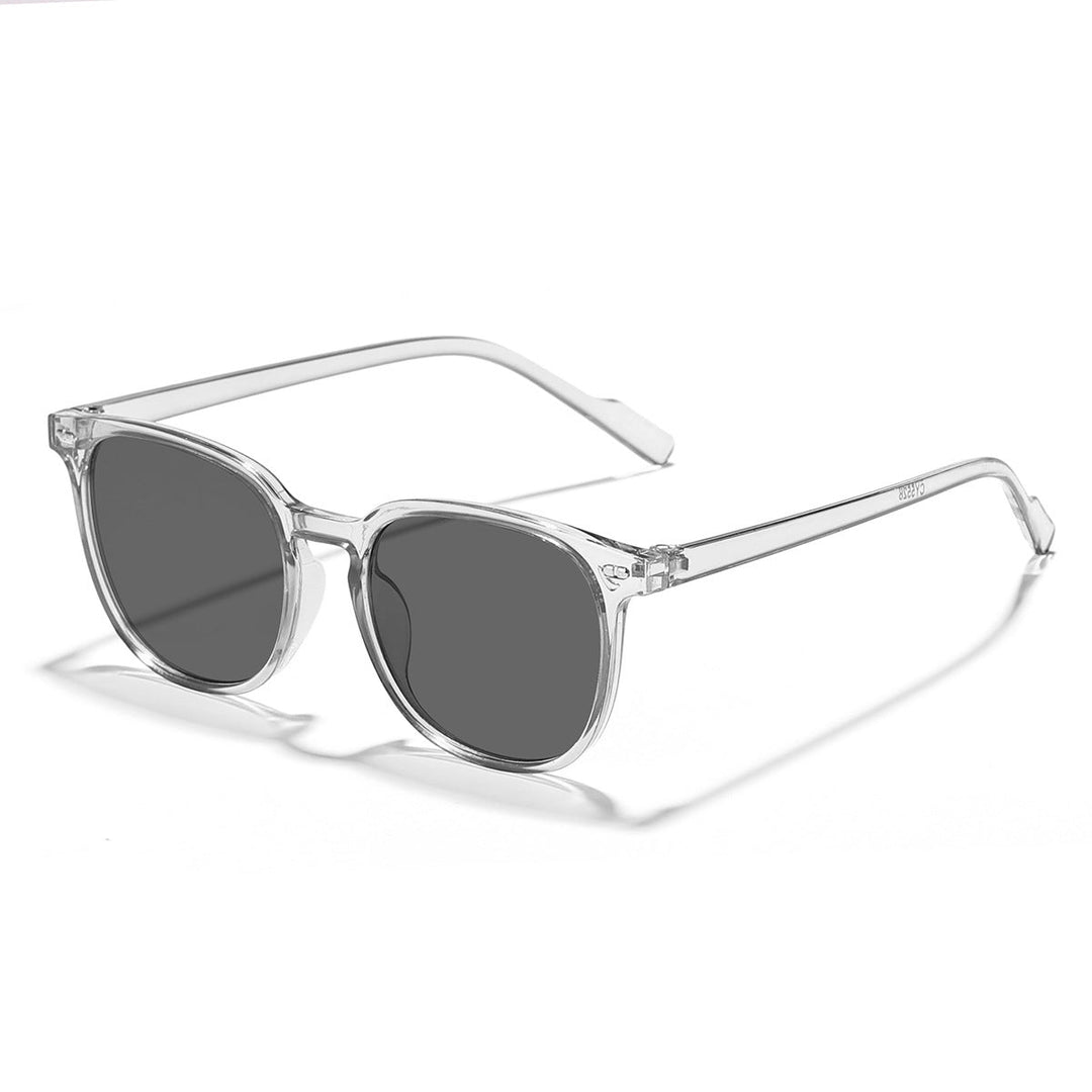 Ladies fashionable sunglasses with transparent frame and high-quality lenses Kalsten