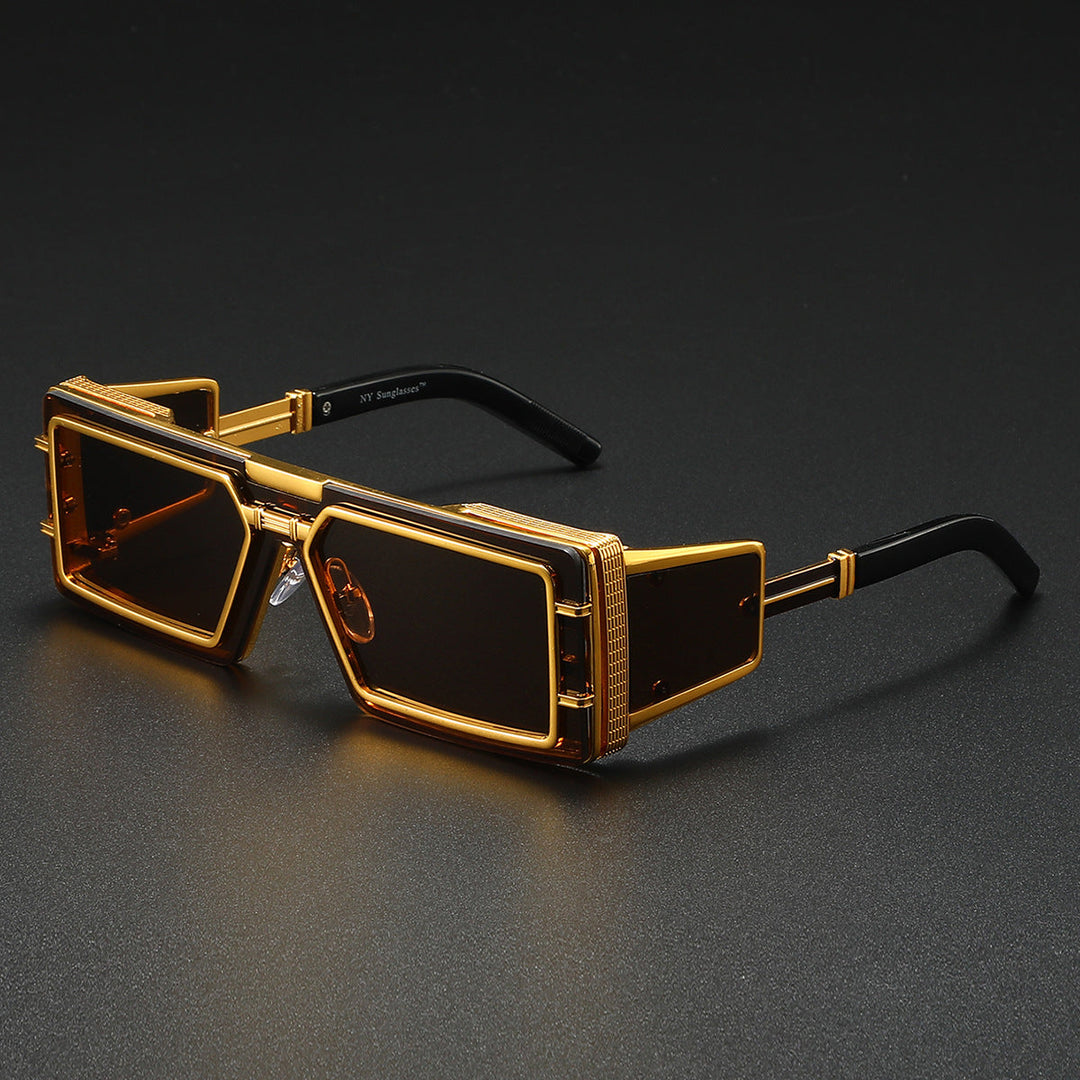 Ladies Fashion Designer Sunglasses with Generous Frame and Stylish Accent Kalsten