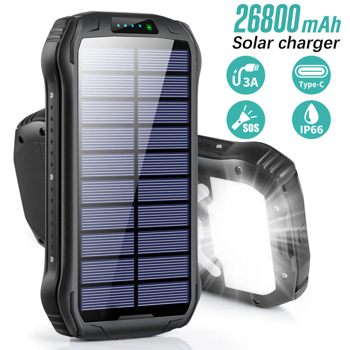 Solar power bank with high storage capacity and IP66 protection Kalsten