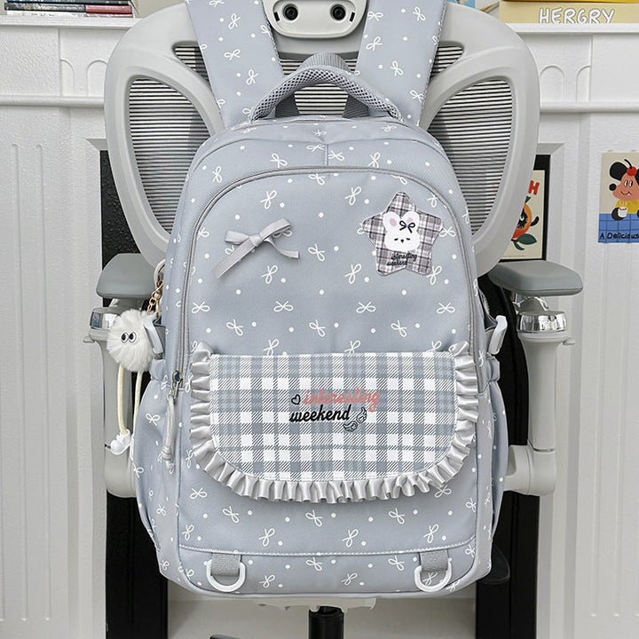 Children's Playful Themed Multi-Pocket School Backpack