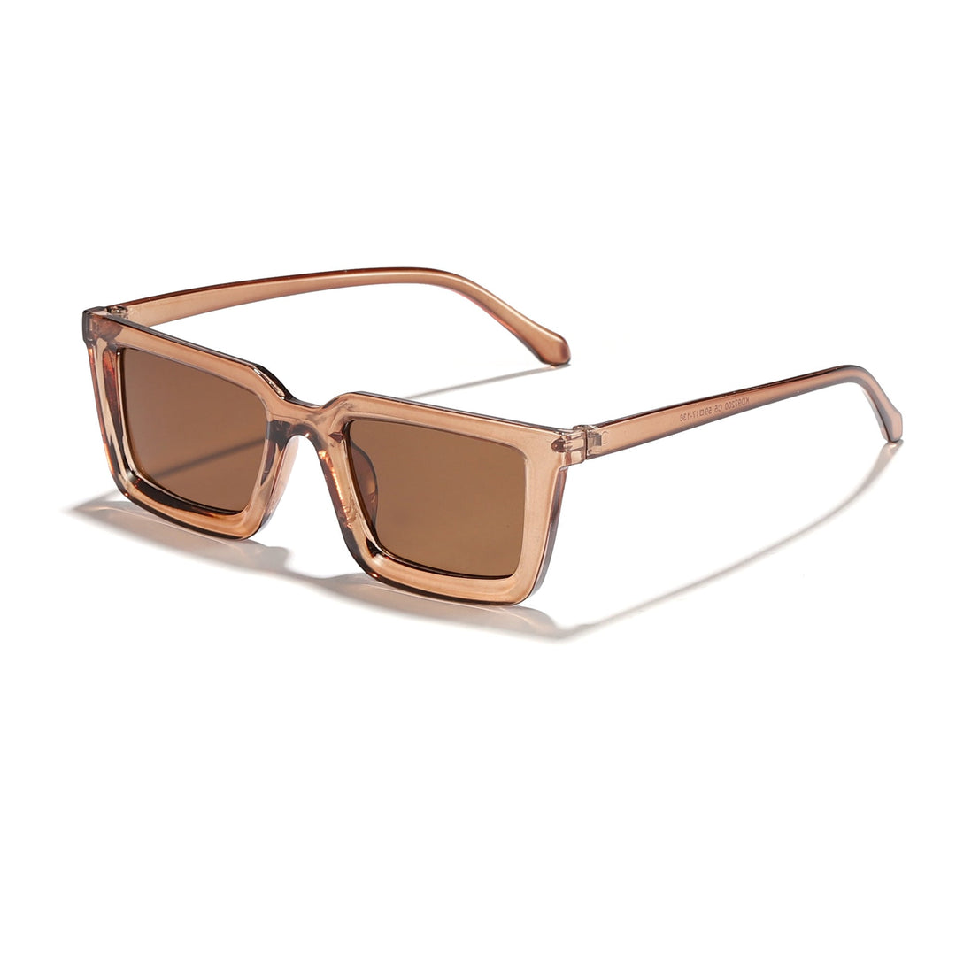 Women's modern square sunglasses with mirrored lenses Kalsten
