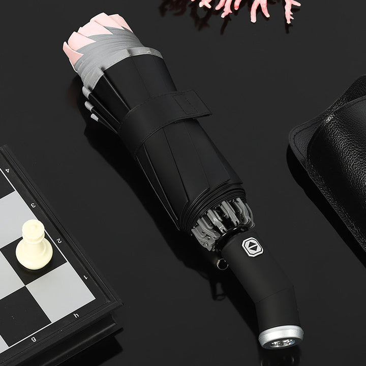 Ladies elegant umbrella with LED light Kalsten
