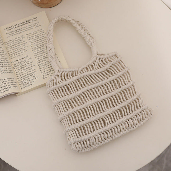Braided Macrame Shoulder Bag Kalsten