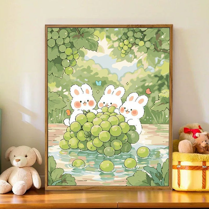 Playful Bunny-Themed Wall Art Kalsten