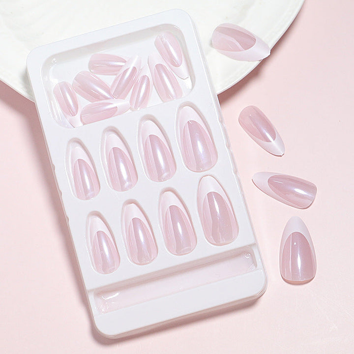 DIY Natural Glossy Press-On Nail Set Kalsten