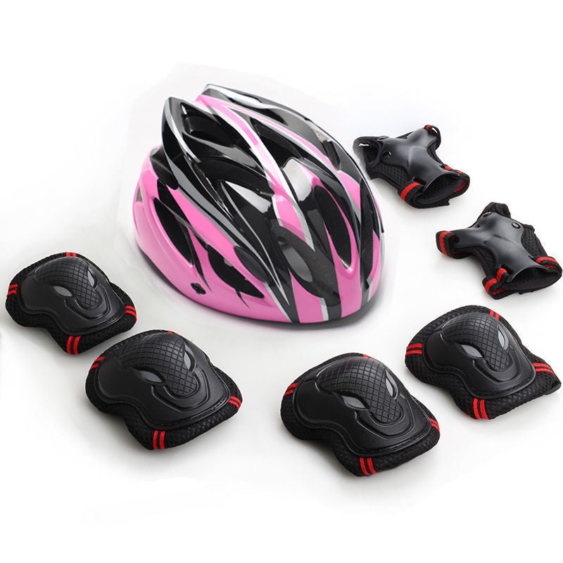 Children's Cycling Safety Helmet and Protective Gear Set Kalsten