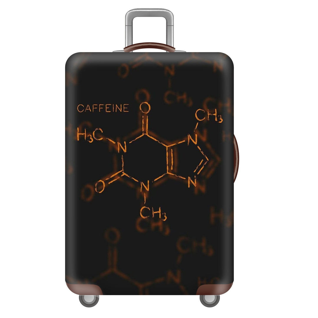 Unisex nano elastic suitcase cover with starry sky city motif, stretch protective cover for trolley luggage Kalsten
