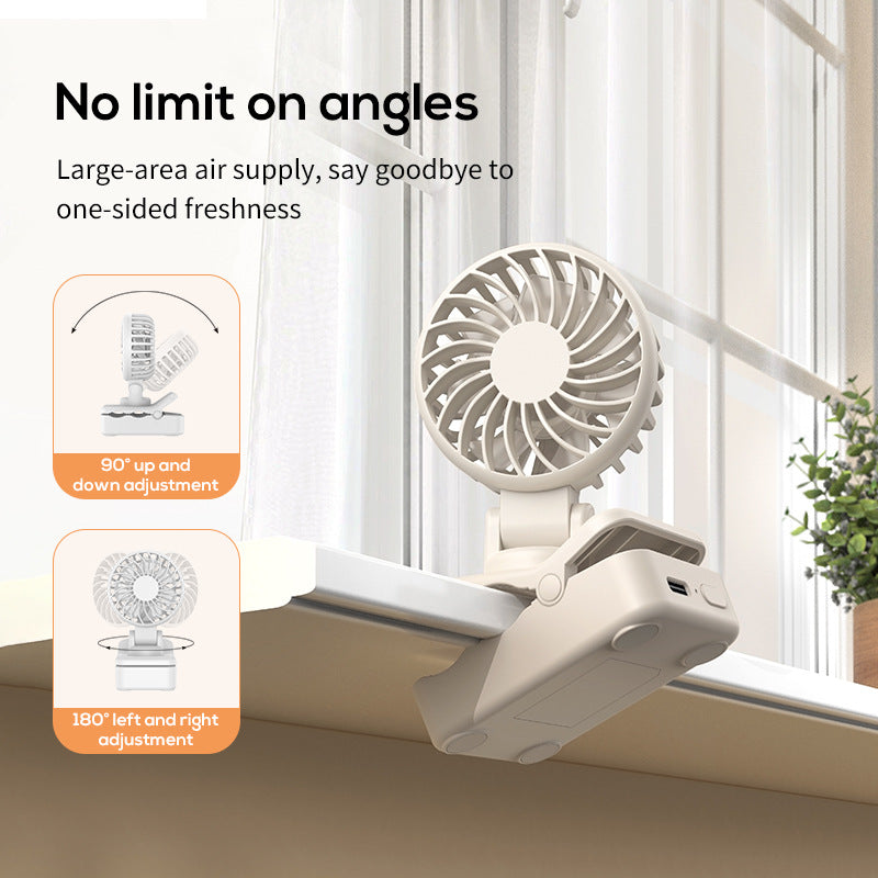 Unisex Compact Clip-On Personal Fan Kalsten
