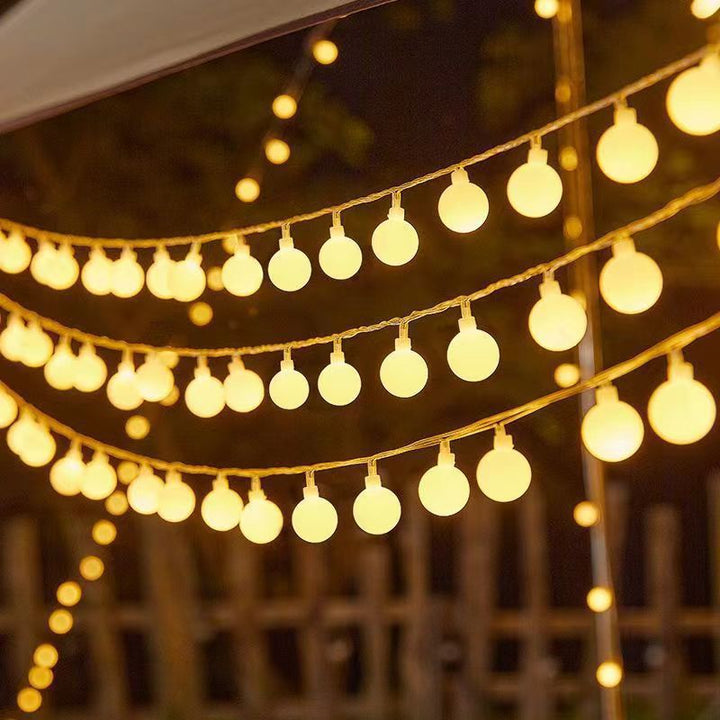 Decorative Snowflake LED String Lights Battery Powered Indoor Outdoor Fairy Kalsten