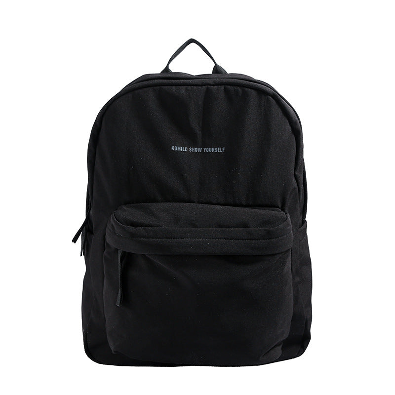 Casual Minimalist School Backpack Kalsten