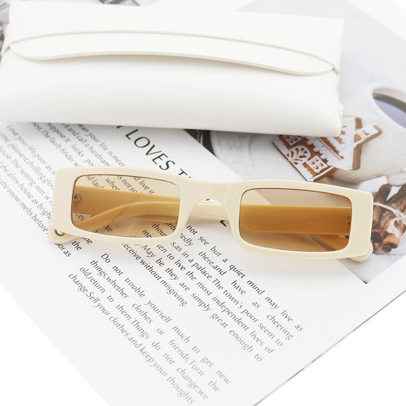 Women's fashion rectangular sunglasses with textured frame Kalsten