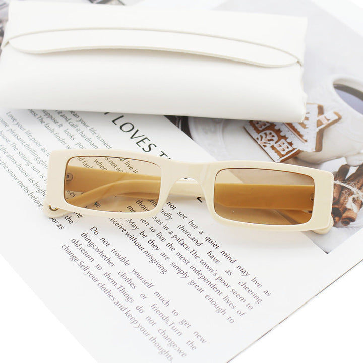 Women's fashion rectangular sunglasses with textured frame Kalsten