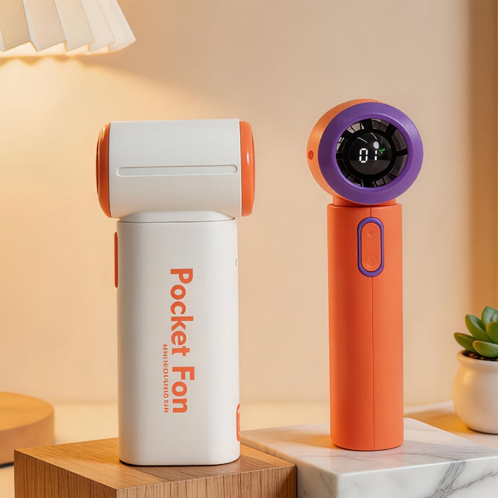 Ladies Portable Mini Fan with USB Charging Function and Lightweight Design Kalsten