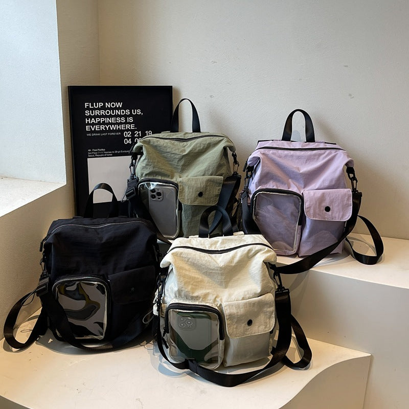 Multi-Pocket Utility Shoulder Bag Kalsten