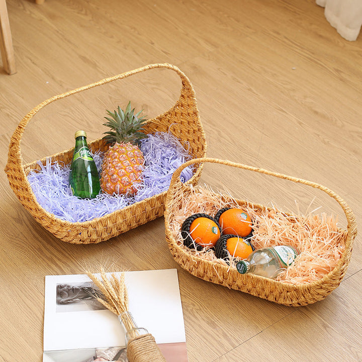 Artisan Woven Serving Basket Kalsten
