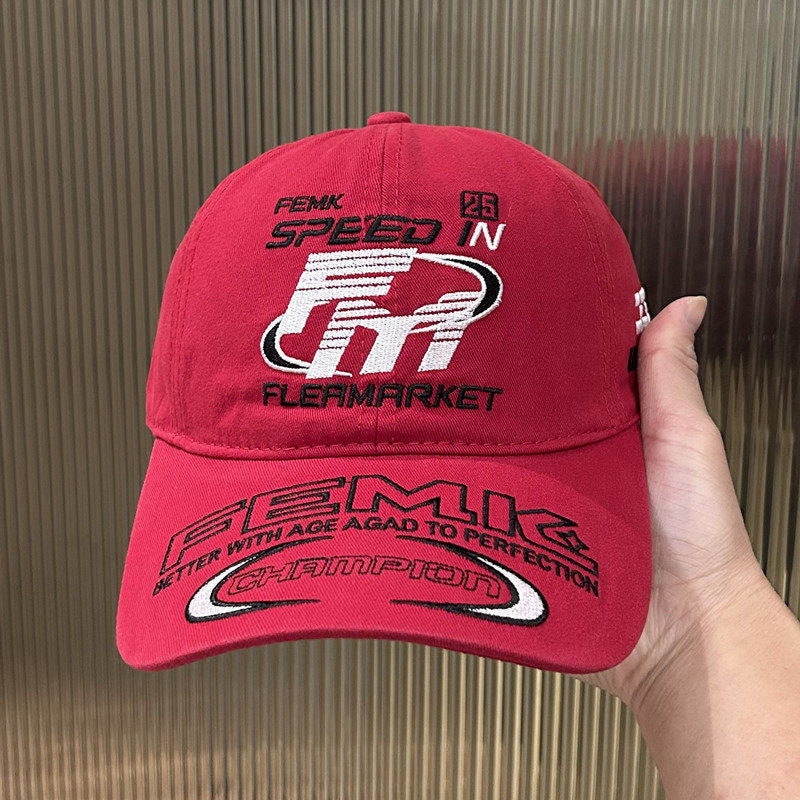 Men's Sporty Embroidered Cap Kalsten