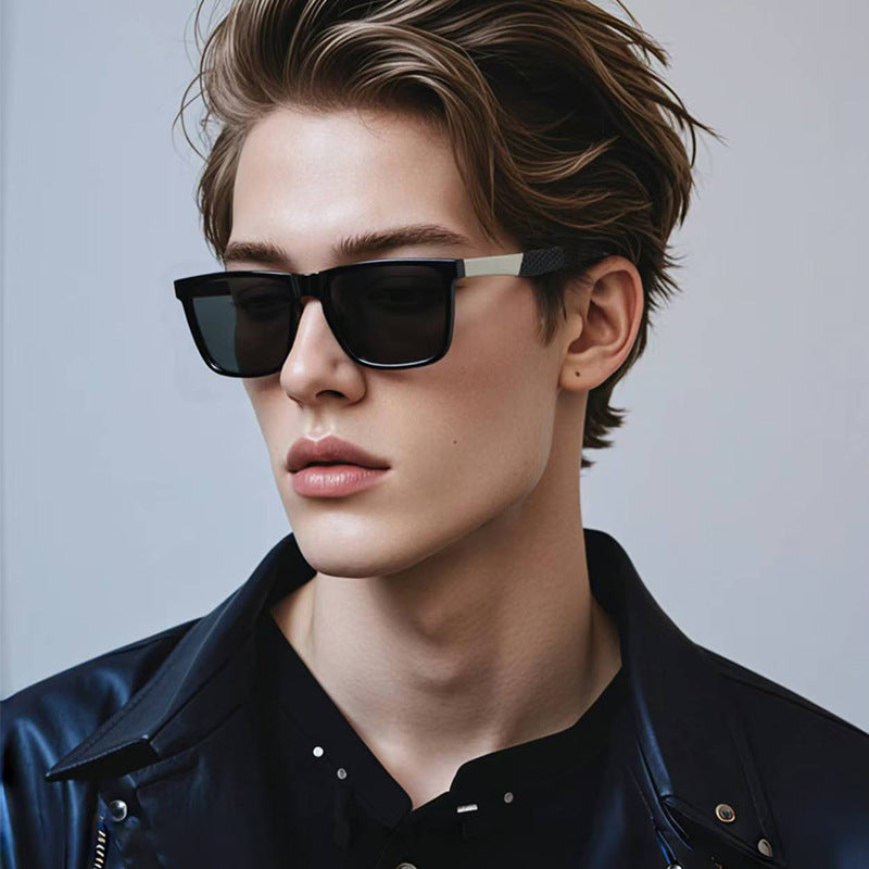 Men's Sport-Ready Square Frame Sunglasses Kalsten