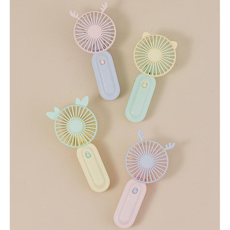 Ladies portable mini hand fan in creative animal design Kalsten