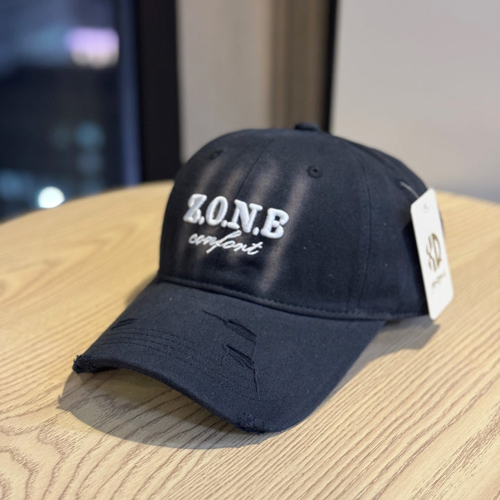 Unisex Distressed Cotton Baseball Cap Kalsten