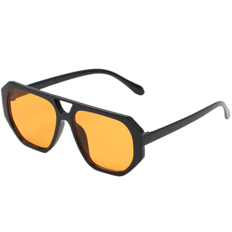 Women's eye-catching oversized sunglasses with unique frame Kalsten