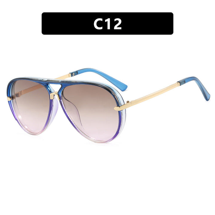 Women's fashion pilot sunglasses with elegant metal accents Kalsten