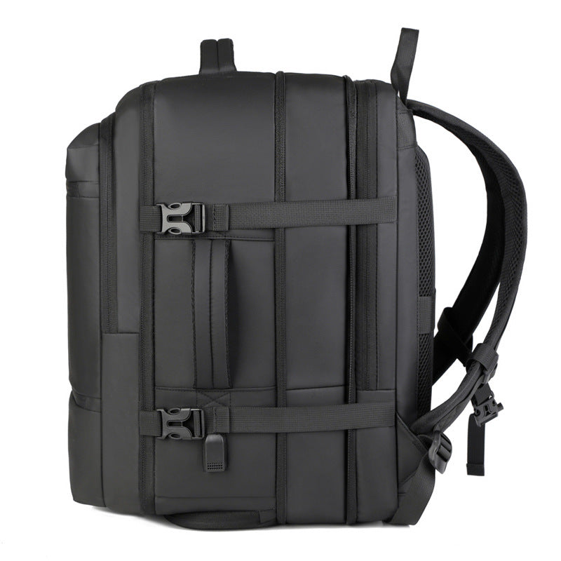 Multifunctional backpack with ergonomic design and multiple secure compartments Kalsten